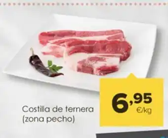 Autoservicios Familia Costilla de ternera (zona pecho) oferta