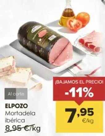 Autoservicios Familia ELPOZO Mortadela ibérica oferta