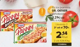 Autoservicios Familia En los panninis DR. OETKER oferta