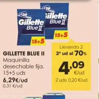 Autoservicios Familia GILLETTE BLUE II Maquinilla desechable fija oferta