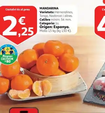 Alcampo MANDARINA oferta