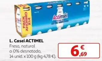 Alcampo L. Casei ACTIMEL oferta
