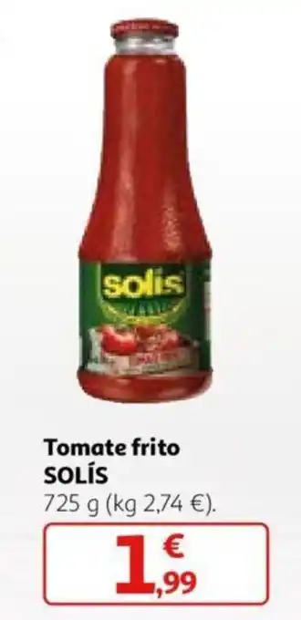 Alcampo Tomate frito SOLÍS oferta