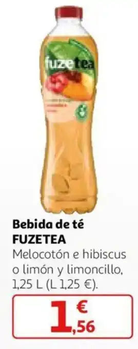 Alcampo Bebida de té FUZETEA oferta