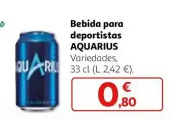 Alcampo Bebida para deportistas AQUARIUS oferta