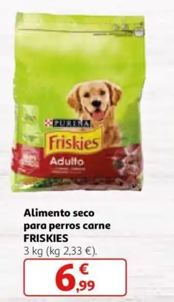 Alcampo Alimento seco para perros carne FRISKIES oferta