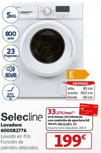 Alcampo Lavadora 600082776 oferta