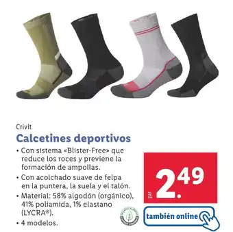 Lidl Calcetines deportivos oferta