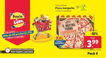 Lidl Pizza margarita oferta