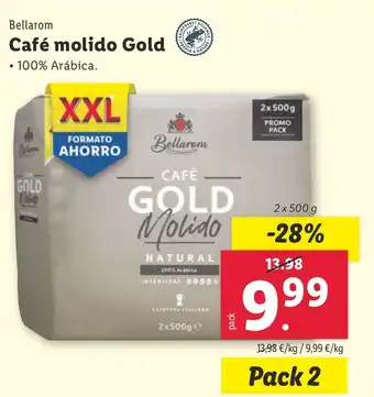 Lidl Café molido Gold oferta
