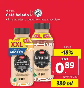Lidl Café helado oferta
