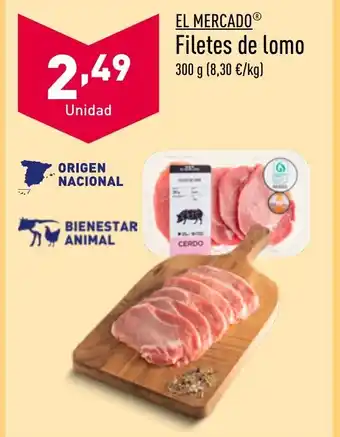 ALDI EL MERCADOⓇ Filetes de lomo 300 g oferta