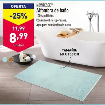 ALDI Alfombra de baño oferta
