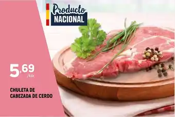 Coviran CHULETA DE CABEZADA DE CERDO oferta