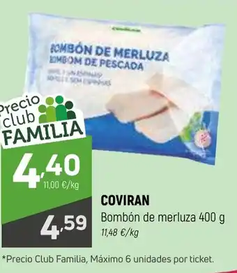 Coviran COVIRAN Bombón de merluza 400 g oferta