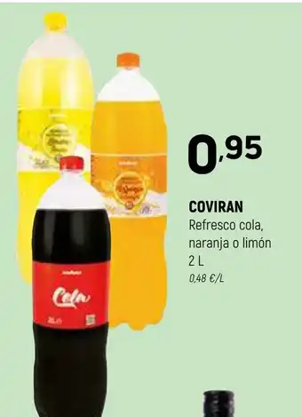 Coviran COVIRAN Refresco cola, naranja o limón oferta