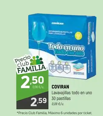 Coviran COVIRAN Lavavajillas todo en uno 30 pastillas oferta