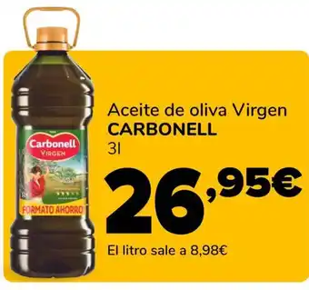 Supeco Aceite de oliva Virgen CARBONELL oferta