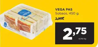 Alimerka VEGA PAS Sobaos, 450 g. oferta