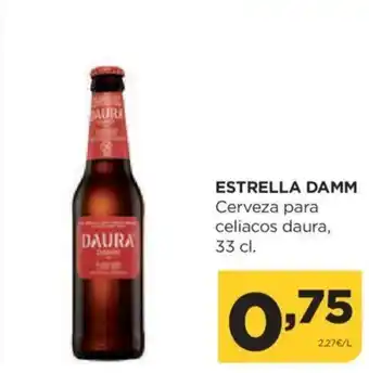 Alimerka ESTRELLA DAMM Cerveza para celiacos daura, 33 cl. oferta