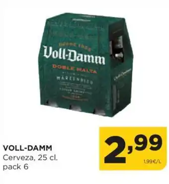 Alimerka VOLL-DAMM Cerveza, 25 cl. oferta