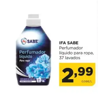 Alimerka IFA SABE Perfumador líquido para ropa, 37 lavados oferta