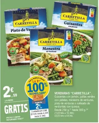 E.Leclerc VERDURAS "CARRETILLA" oferta