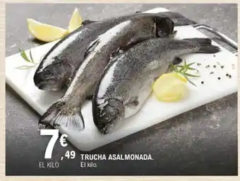E.Leclerc TRUCHA ASALMONADA. oferta