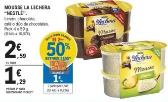E.Leclerc MOUSSE LA LECHERA "NESTLÉ". oferta