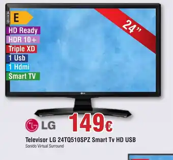 FROIZ Televisor LG 24TQ510SPZ Smart Tv HD USB oferta