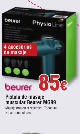 FROIZ Pistola de masaje muscular Beurer MG99 oferta