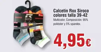 FROIZ Calcetín Rox Siroco colores talla 39-42 oferta