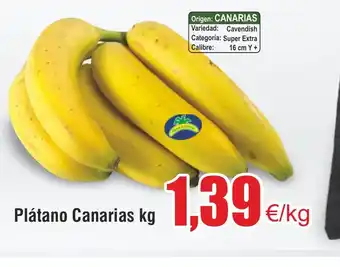 FROIZ Plátano Canarias kg oferta