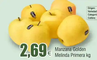 FROIZ Manzana Golden Melinda Primera kg oferta