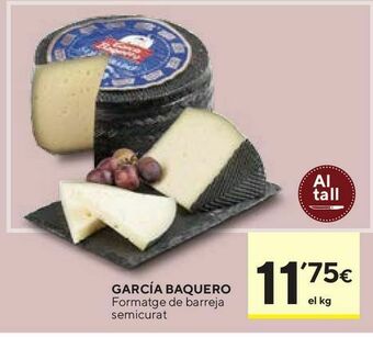 Caprabo Queso mezcla semicurado garcía baquero oferta