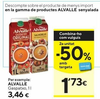 Caprabo Gazpacho alvalle oferta
