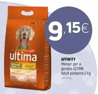 Coviran Affinity Menjar per a gossos Ultima oferta