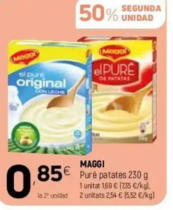 Coviran Maggi Puré patates 230g oferta
