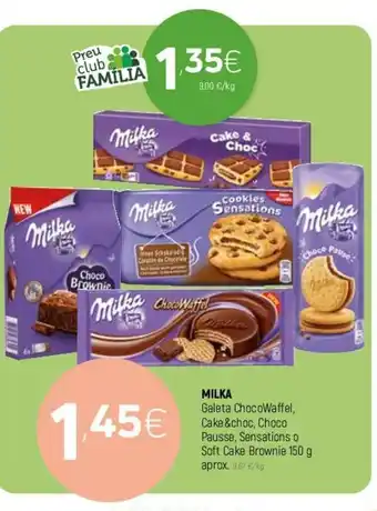 Coviran Milka Galeta ChocoWaffel 150g oferta