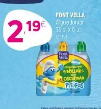 Coviran Font vella Aigua Junior 33cl x 6u oferta