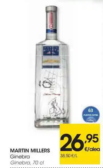 Eroski Martin Millers Ginebra 70cl oferta