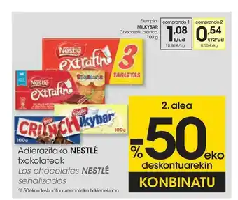 Eroski Los Chocolates Nestlé 1,00kg oferta