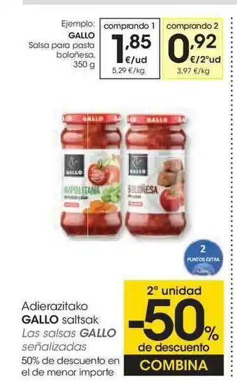 Eroski Gallo 350g oferta