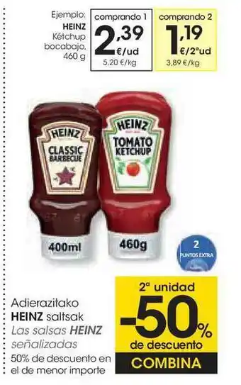 Eroski Heinz 460g oferta