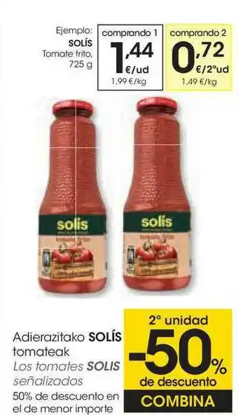 Eroski Solís 725g oferta