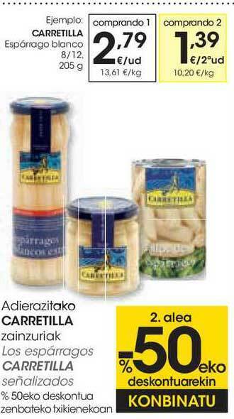 Eroski Carretilla 205g oferta
