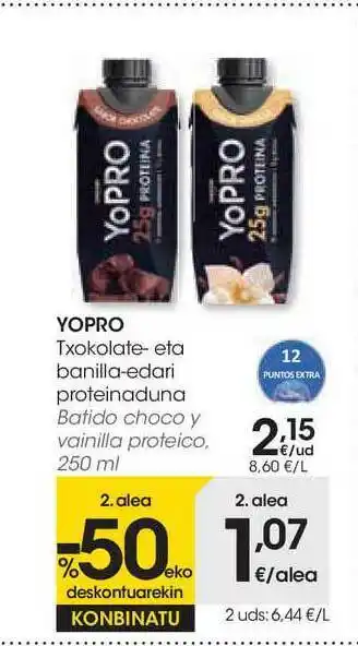 Eroski Yopro 250ml oferta