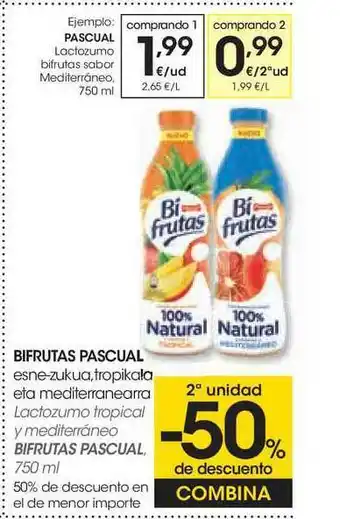 Eroski Bifrutas Pascual 750ml oferta