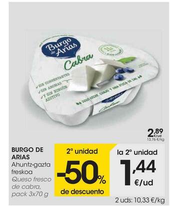 Eroski Burgo De Arias oferta