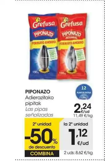 Eroski Piponazo oferta